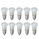 10 x Leuci Krypton 60W E27 Pilzform matt 60 Watt Glühbirne Glühlampe mattiert
