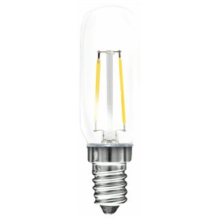 mlight LED Filament Leuchtmittel Röhre T25 2W E14 klar 220lm warmweiß 2700K