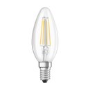 6 x Osram LED Filament Duo Click Leuchtmittel Kerze 4W = 40W E14 klar warmweiß 2700K per Lichtschalter DIMMBAR
