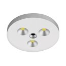Osram LED Disk Downlight 6,8 Watt 3-er Set Aluminium Unterbauleuchte