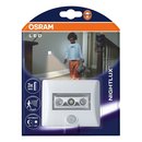 Osram LED Nachtlicht Nightlux mit Bewegungsmelder und Helligkeitssensor Batterie weiß