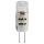 Müller-Licht LED Leuchtmittel Stiftsockellampe 1,2W = 8W G4 matt 70lm warmweiß 2700K 110°