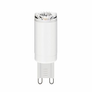 Müller-Licht LED Leuchtmittel Stiftsockellampe 3W = 25W G9 klar 230lm warmweiß 2700K 270°