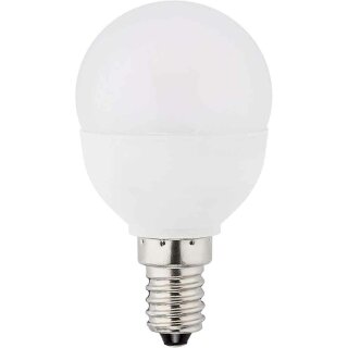 Lightway LED Leuchtmittel Tropfen 6W = 37W E14 matt 430lm Ra>95 warmweiß 2700K DIMMBAR
