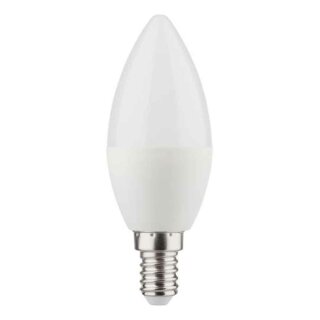 Müller-Licht LED Leuchtmittel Kerze 5,5W = 40W E14 matt 470lm warmweiß 2700K DIMMBAR