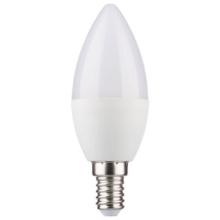 Müller-Licht LED Leuchtmittel Kerze 5,5W = 40W E14 matt 470lm warmweiß 2700K