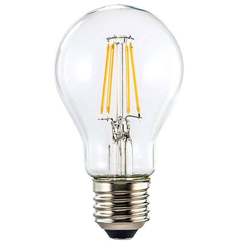 LightMe LED Filament Leuchtmittel Kerzenform 4W = 40W E14 klar 470lm warmweiß 