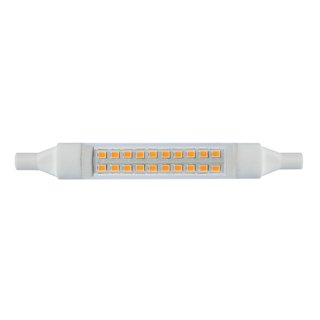 LightMe LED Lampe Leuchtmittel Stab 8,5W R7s klar 810lm warmweiß 3000K 118mm