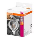 Osram LED Filament Globe G125 7W = 60W E27 klar Glow Dim...
