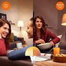 Osram LED Filament Globe G125 7W = 60W E27 klar Glow Dim 2200K - 2700K warmweiß DIMMBAR