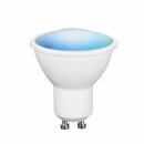 2 x Globo LED Leuchtmittel Reflektor 4W GU10 RGBW bunt & warmweiß 3000K mit Fernbedienung