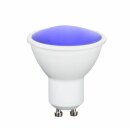2 x Globo LED Leuchtmittel Reflektor 4W GU10 RGBW bunt & warmweiß 3000K mit Fernbedienung