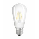 Osram LED Filament Edison Leuchtmittel LEDISON 7W = 60W E27 klar 806lm Glow Dim 2200K - 2700K warmweiß DIMMBAR