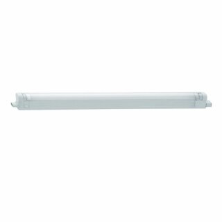 StarLicht Ultra Slim Unterbauleuchte Weiß 43cm 1 x 12W T4 Röhre 3400K verlängerbar mit Schalter