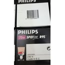 Philips Spotline Glühbirne Reflektor R95 75W E27 ROT 230V Glühlampe dimmbar