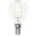 LightMe LED Filament Leuchtmittel Tropfen 4W = 40W E14 klar 470lm warmweiß 2700K dimmbar