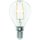 LightMe LED Filament Leuchtmittel Tropfen 2W = 25W E14 klar 250lm warmweiß 2700K 320°