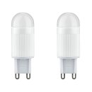 2 x Paulmann LED Leuchtmittel Stiftsockel 2,4W = 19W G9...