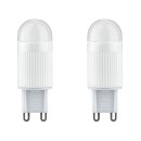 2 x Paulmann LED Leuchtmittel Stiftsockel 2,4W = 19W G9...