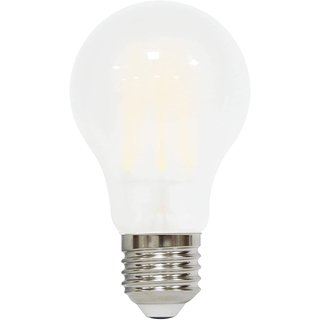LightMe LED Filament Leuchtmittel Birne A60 7,5W = 60W E27 matt 810lm warmweiß 2700K dimmbar