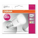 Osram LED Star Classic P Tropfen 3,3W = 25W E27 matt warmweiß 2700K