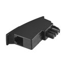 Conexion Telefon Adapter Stecker TAE-F Stecker auf RJ11...