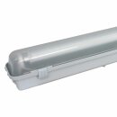 StarLicht Aqua Promo Feuchtraum Wannenleuchte 128cm IP64 grau 1 x 36W G13/T8 Röhre 2650lm 4000K Neutralweiß