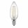 10 x LED Filament Leuchtmittel Kerze 2,1W = 25W E14 klar 250lm warmweiß 2700K