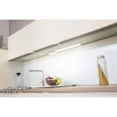 Müller-Licht LED Unterbauleuchte Risa 45cm Titan Silber 6,5W 470lm Neutralweiß 4000K Schalter