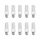 10 x Lightway ESL Energiesparlampe Spirale 14W = 64W E27 800lm warmweiß 2700K T36x114mm 10000h