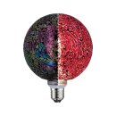 Paulmann LED Leuchtmittel Globe G125 Miracle Mosaic Rot 5W = 40W E27 470lm warmweiß 2700K dimmbar