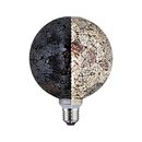 Paulmann LED Leuchtmittel Globe G125 Miracle Mosaic Schwarz 5W = 40W E27 470lm warmweiß 2700K dimmbar