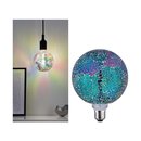 Paulmann LED Leuchtmittel Globe G125 Miracle Mosaic Mix 5W = 40W E27 470lm warmweiß 2700K dimmbar