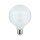 Paulmann LED Globe G125 Ringspiegel Weiß matt liniert 4,5W = 40W E27 470lm warmweiß 2700K dimmbar