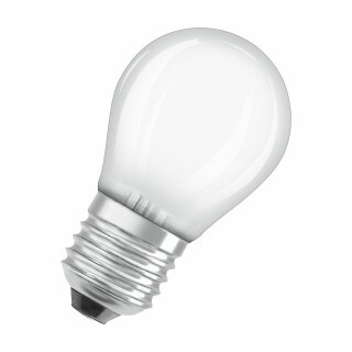 Osram LED Filament Leuchtmittel Tropfen 2,5W = 25W E27 matt warmweiß 2700K DIMMBAR