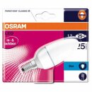 Osram 42142B1 Parathom LED Classic B, E14 80097-01 LED-Lampe in Kerzenform 1.2W/100V-240V, blau