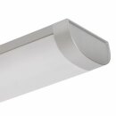 Müller-Licht Wand- & Deckenleuchte Planus 2 / 60cm Titan Silber 2 x 14W T5 Röhre 2 x 1140lm neutralweiß 4000K