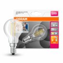 Osram LED Filament Leuchtmittel Tropfen 5W = 40W E14 klar 470lm Relax & Active per Lichtschalter warmweiß & kaltweiß