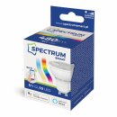Spectrum Smart LED Reflektor 4,5W GU10 RGBW bunt & warm Google Assistant & Alexa Tuya Wi-Fi
