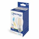 Spectrum Smart LED Filament Birnenform 5W = 32W E27 klar...