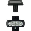 Müller-Licht LED Solar-Gartenleuchte Schwarz IP44 1,6W 150lm Tageslichtweiß 6500K mit Sensor