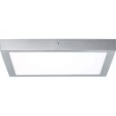 Paulmann LED Panel Leuchte Lunar Chrom matt eckig 40x40cm 22W 2400lm warmweiß 3000K