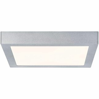 Paulmann LED Panel Leuchte Lunar 30x30cm eckig Chrom matt 18W 1300lm warmweiß 3000K