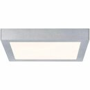 Paulmann LED Panel Leuchte Lunar 30x30cm eckig Chrom matt 18W 1300lm warmweiß 3000K