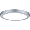Paulmann LED Panel Leuchte Atria rund Chrom matt 22cm...