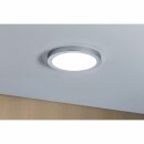 Paulmann LED Panel Leuchte Atria rund Chrom matt 22cm 18,5W 1500lm warmweiß 2700K dimmbar