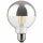 Müller-Licht Retro LED Filament Globe G95 8W = 60W E27 Kopfspiegel Silber 850lm warmweiß 2700K dimmbar