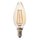 10 x mlight LED Filament Leuchtmittel Kerze 2W = 18W E14 Gold gelüstert 160lm warmweiß 2700K