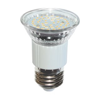 mlight LED Leuchtmittel PAR16 Glas Reflektor 1,5W E27 klar warmweiß 3000K maxi flood 120°