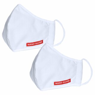 SOFORT LIEFERBAR 2x NANOSILBER MASK Atemschutzmaske Waschbar 